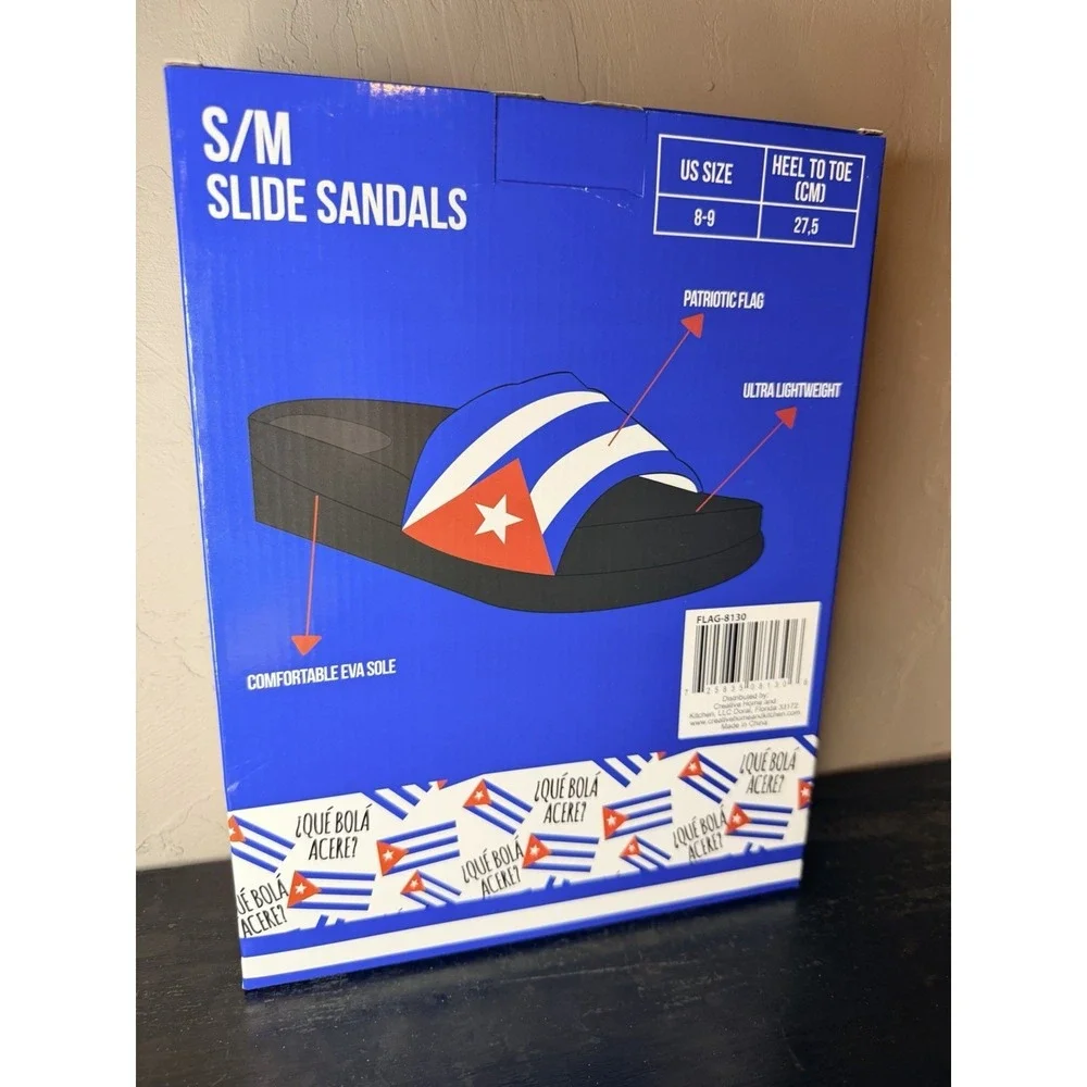 Puerto Rico Slides Sandals Chanclas